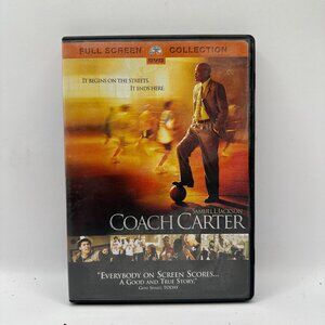 Coach Carter DVD Full Screen Collection Rated PG13  Samuel L Jackson